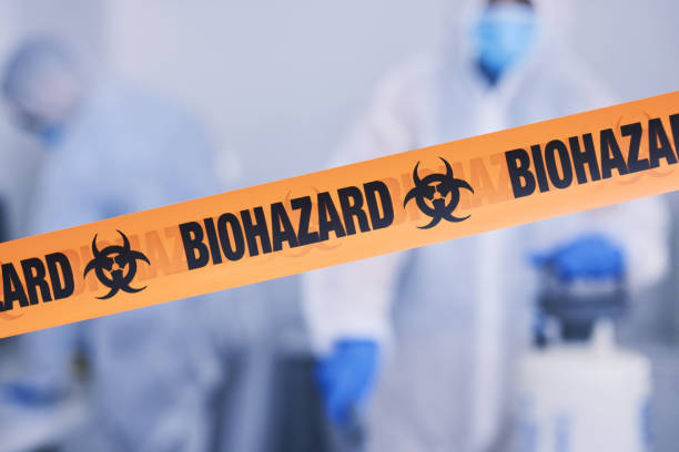 Professional Biohazard technician working in Weehawken, NJ